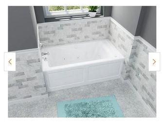 Customer Reviews for American Standard EverClean Cadet 72 in. x 42 in. Reversible Drain Whirlpool Tub in White