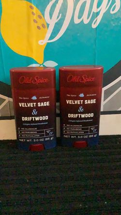 Old Spice Velvet Sage & Driftwood Deodorant 2-Pack $12 price is firm
