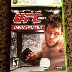 UFC 2009 Undisputed XBOX 360 Game