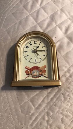 Linden Quartz Desk Clock Sports Theme