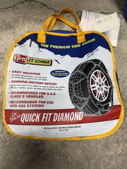 Les Schwab Tire Chains (Never Used)