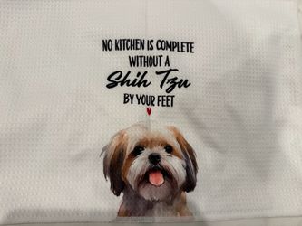Brand New 16in x 24in Shih Tzu Towel
