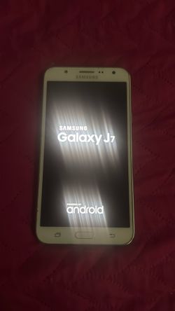 FIRM $50/Samsung Galaxy J7 Smartphone White