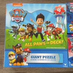 Paw Patrol Kids Puzzles