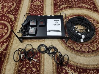 Nady 4W-1KU 1000 Channel Quad receiver Wireless System