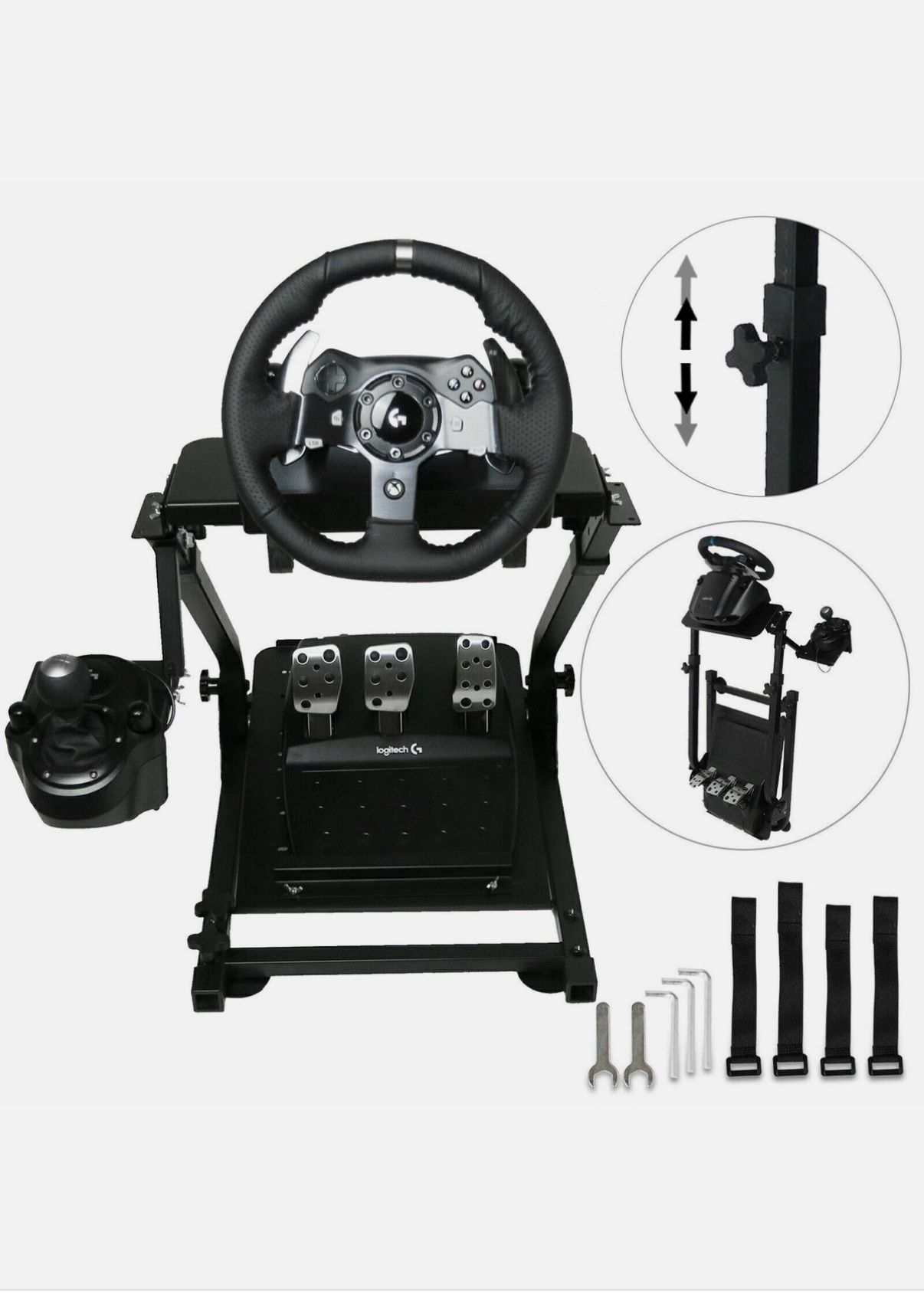 Full racing Kit — Thrustmaster T300 RS with T-LCM Pedal And Racing simulation Cockpit