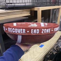 Touchdown Football Chip Bowl