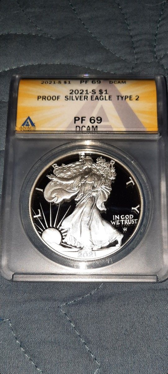 2021 S silver eagle Proof Type2 
