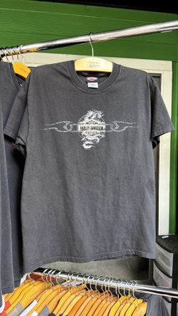 Vintage Harley Davidson Tribal Dragon Tee