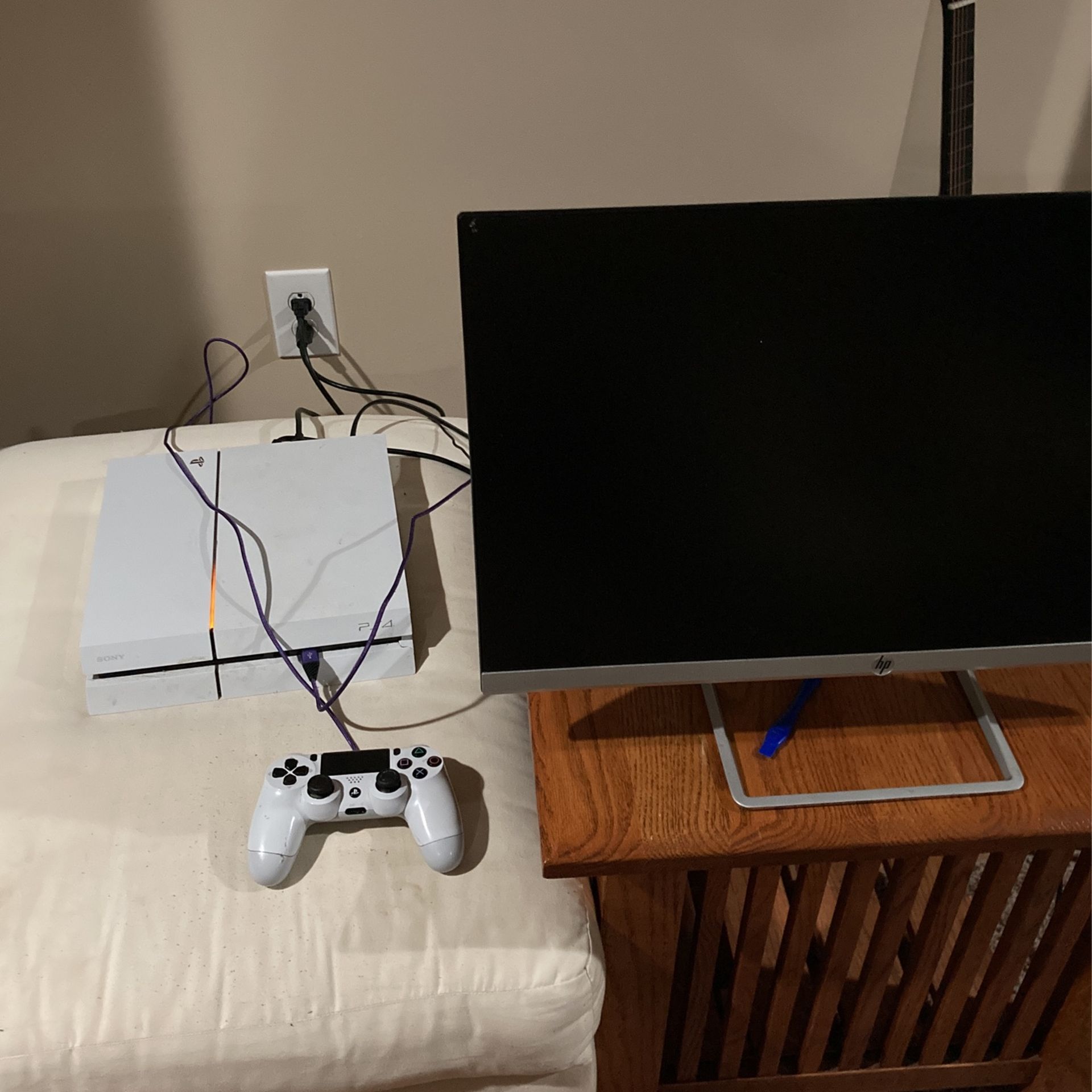 Ps4 And  60 FPS HP Gaming Monitor 