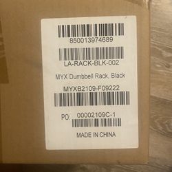 MYX  Dumbbell Rack Bill