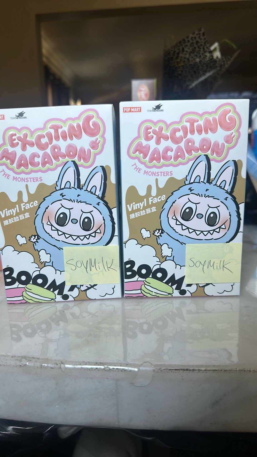 Labubu Exciting Macaron / Soymilk