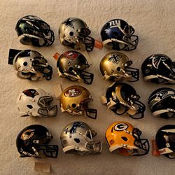 NFL Small Helmet Collection