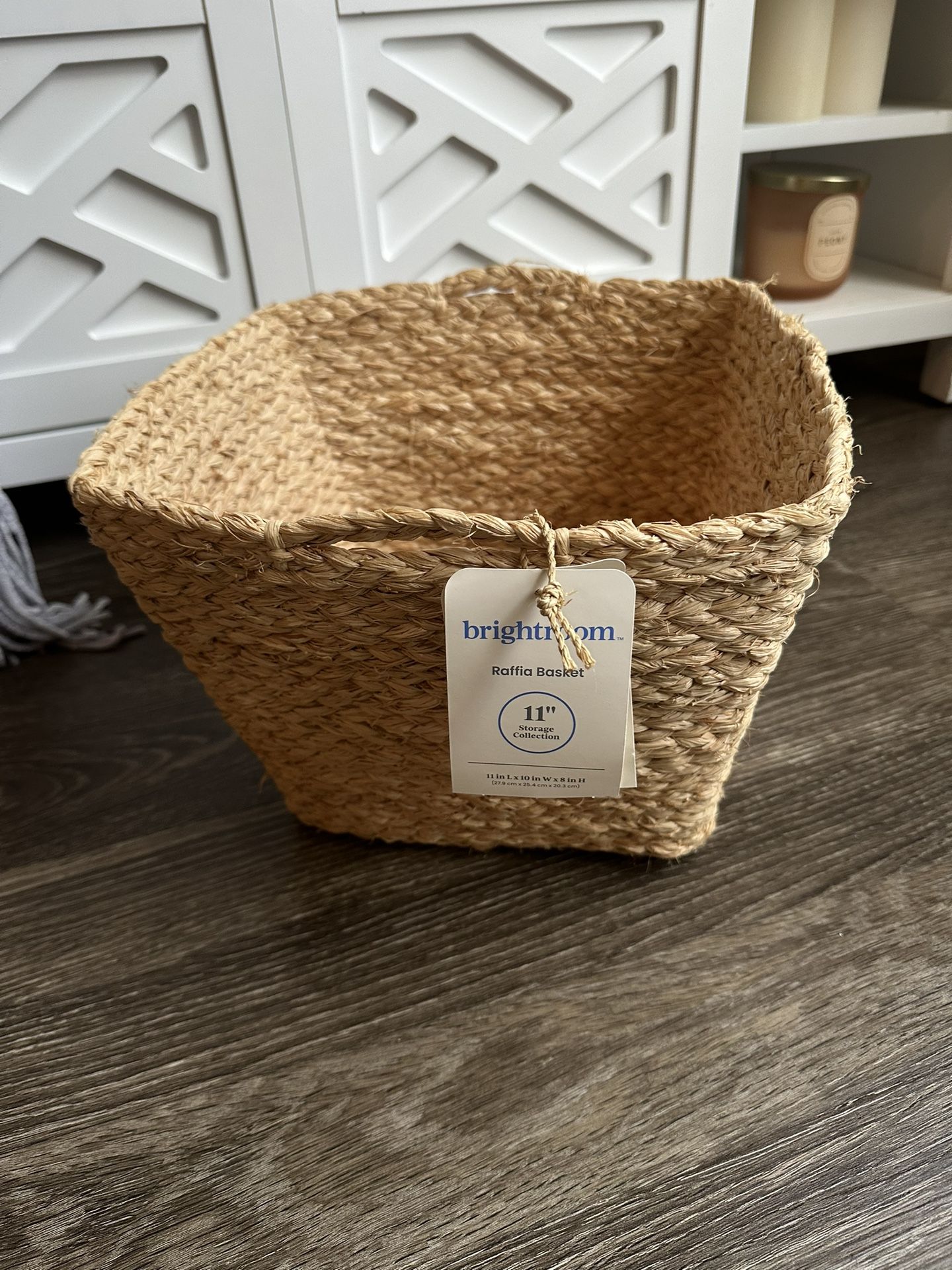 Raffia Baskets - Set Of 6