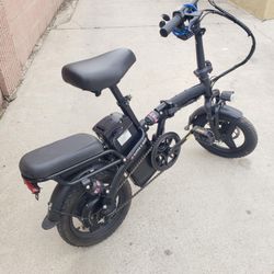 Like brand New Conditions With All Accessories handle up 650lb with back suspension 450lb folding Electric bike ebike e-bike 0050miles $450! Free deli