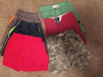 Boys Polo and Old Navy Shorts