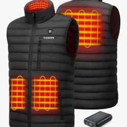 NEW TIDEWE MENS XL HEATED VEST
