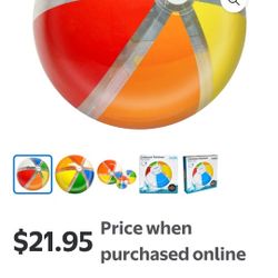 Colossus Rainbow Beach ball 