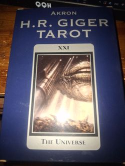 Akron H.R. Giger Tarot Card Deck