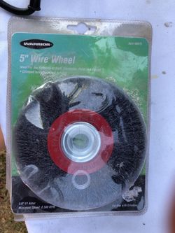 5” wire wheel