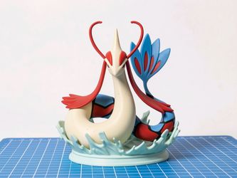 Milotic 3D Printed Pokemon Figure Statue