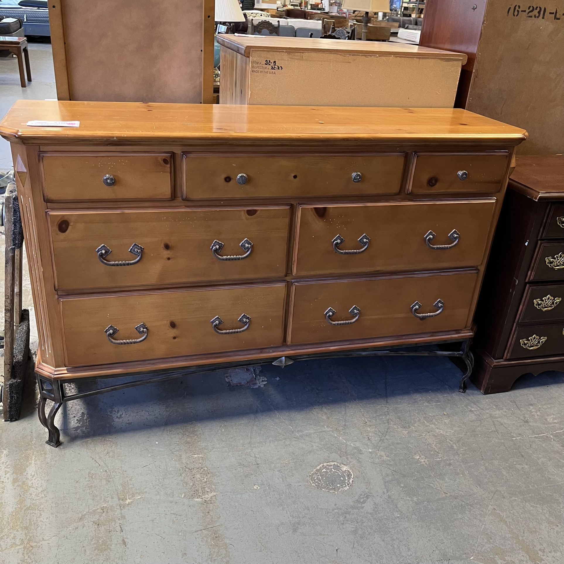 Southwestern Style Wood Dresser (in Store) 