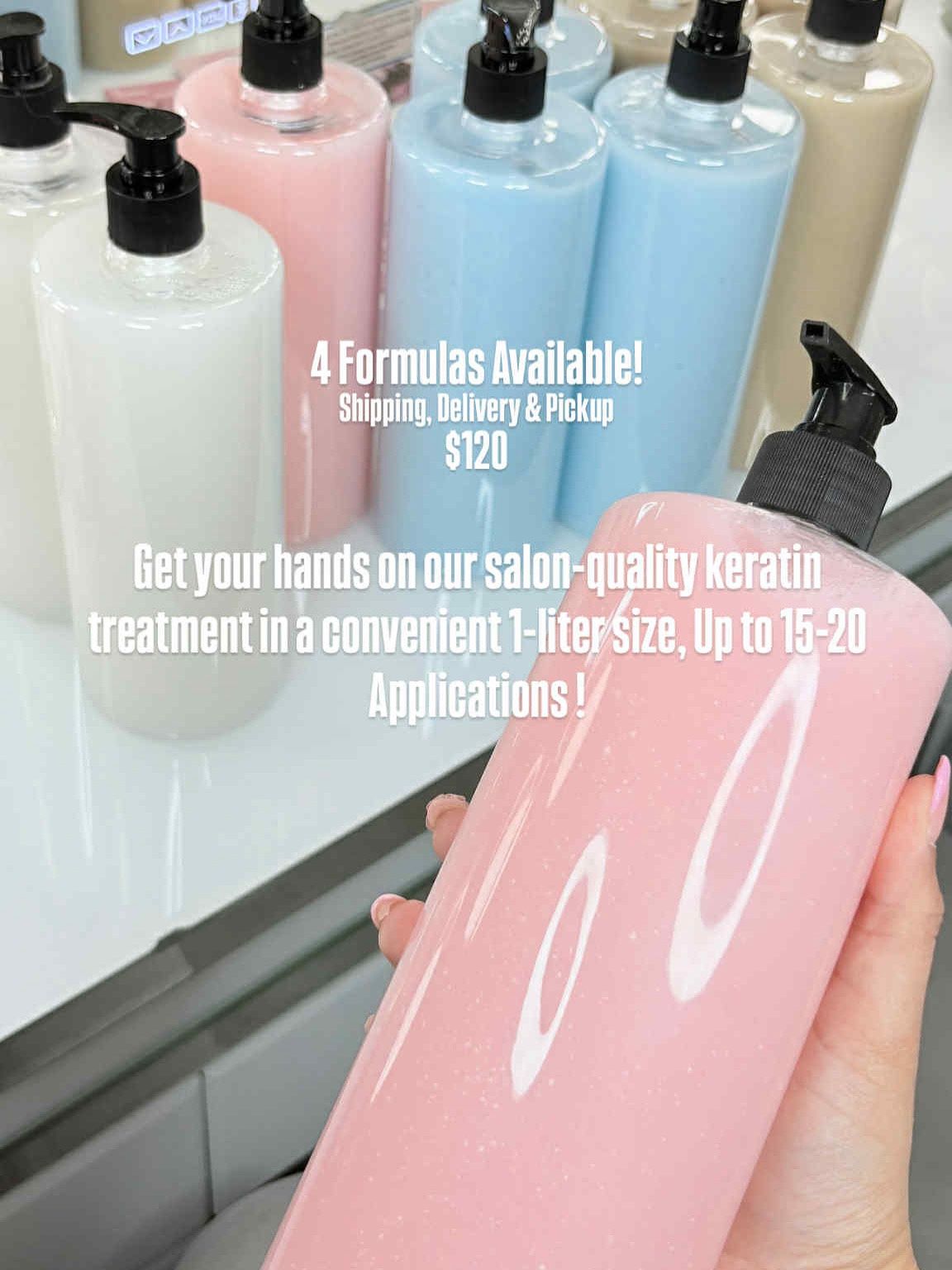 keratin treatment 1 liter of your choice