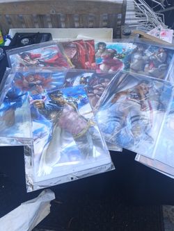 Metal Anime 3D Prints 