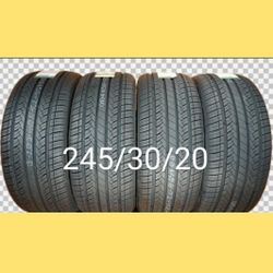 4 New Tires 245/30/20 Llantas Nuevas $ 422