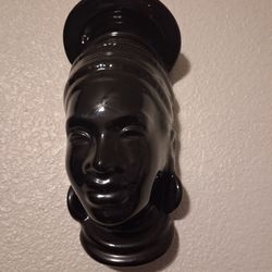 TRINIDAD VINTAGE Head Hanging sculptures with pure gold picture