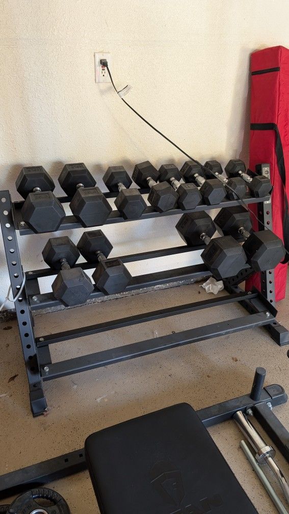 3 Tier Dumbbell Weight Rack