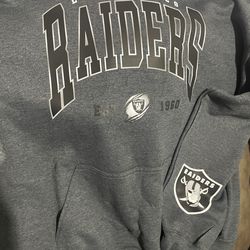 Raiders Hoodie Large