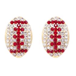 Ms. Bling Football earrings 