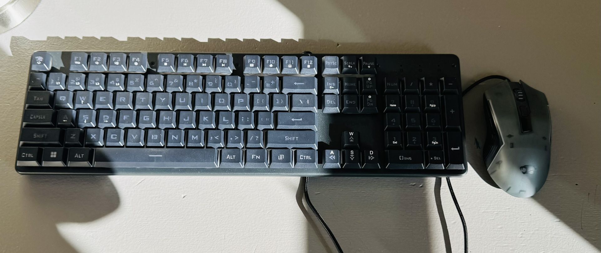 RGB Gaming keyboard and mouse
