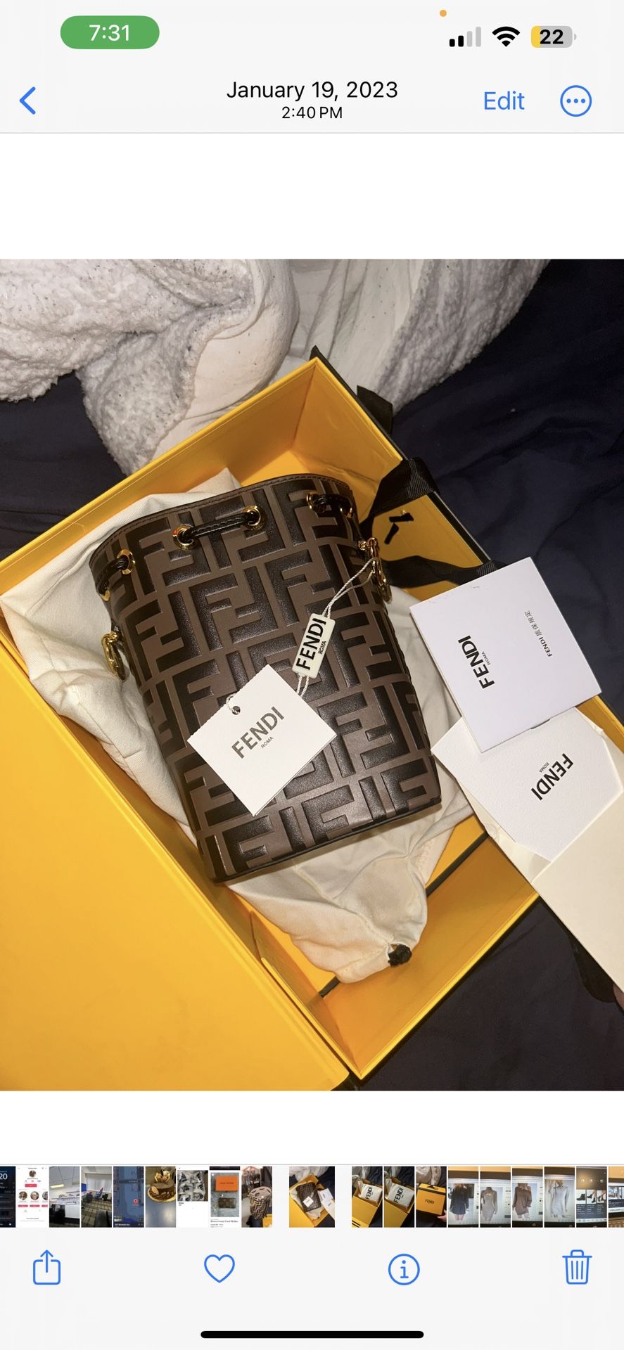 Fendi Bucket Bag