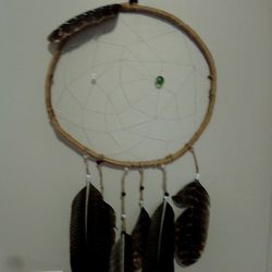 Hand Made Dream Catchers Real Turkey Feathers 
