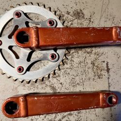 Technique BMX Cranks 171mm Pro Neck 38t Chainring GT Bolts