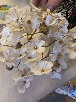 Vintage flower display