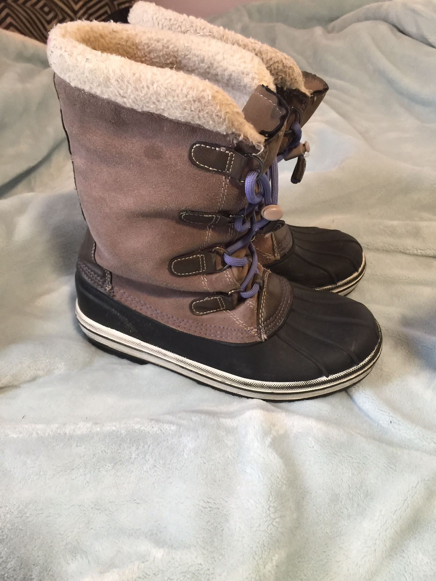 Girls winter snow boots