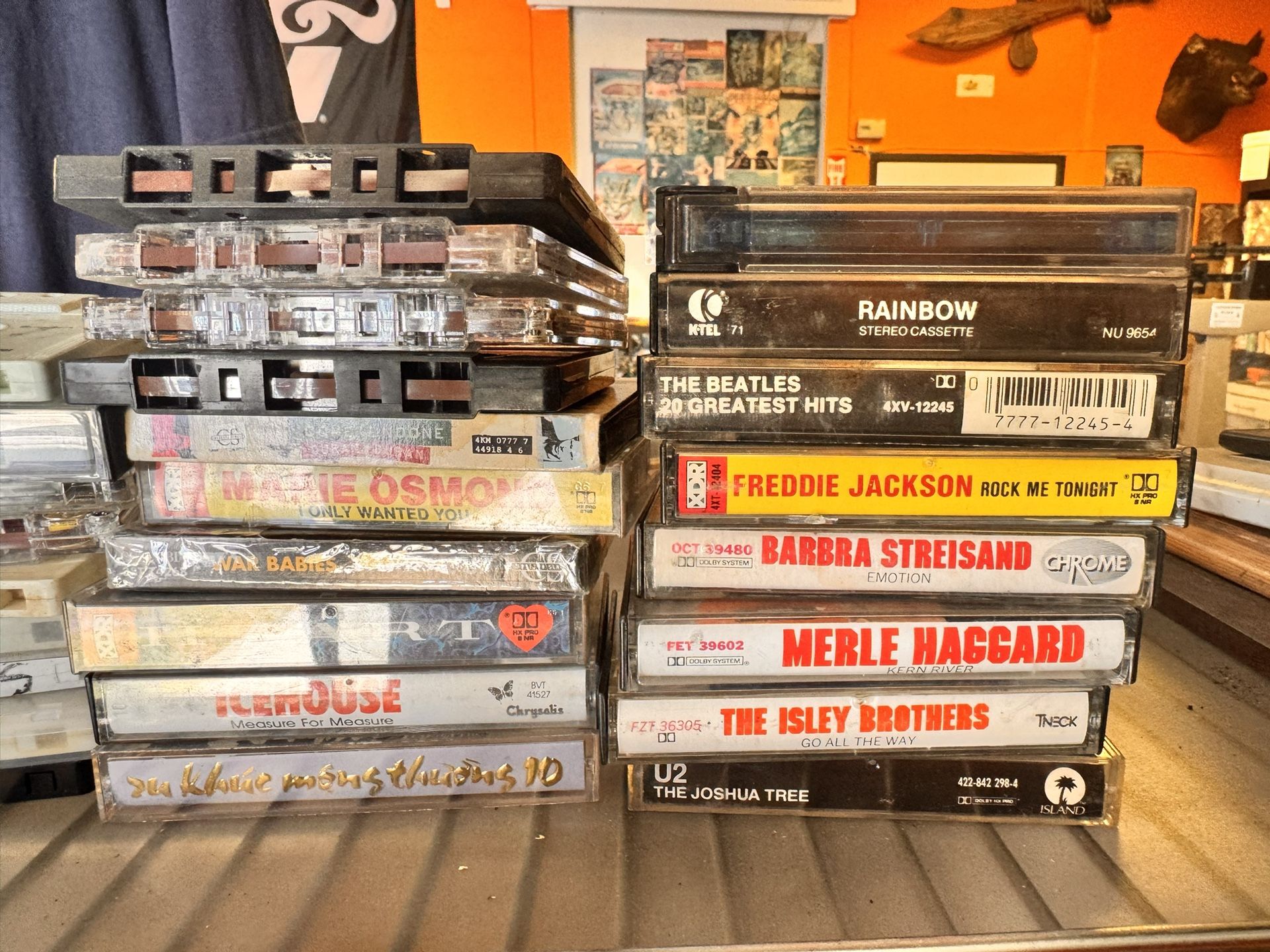 Audio Cassette Tapes LOT $60