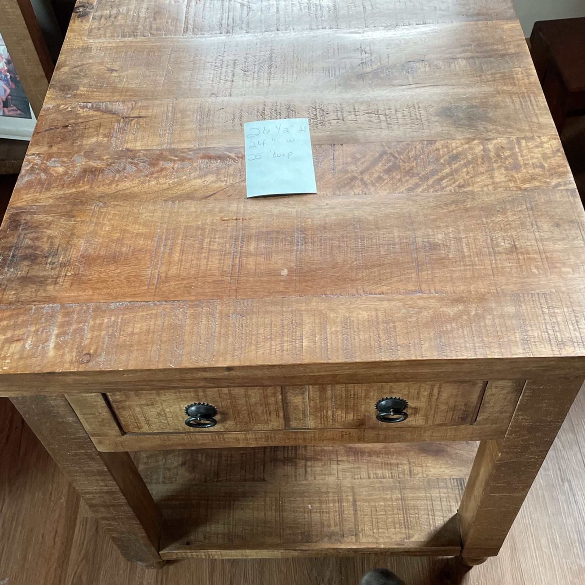 END TABLE