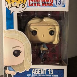 Funko Pop - Agent 13 #131 - Captain America Civil War