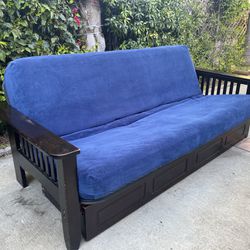 Deluxe Queen Futon with Storage Drawers