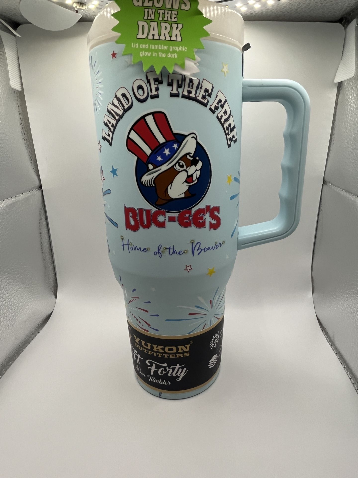 Rare Buccees 40 oz 4th of July Tumbler