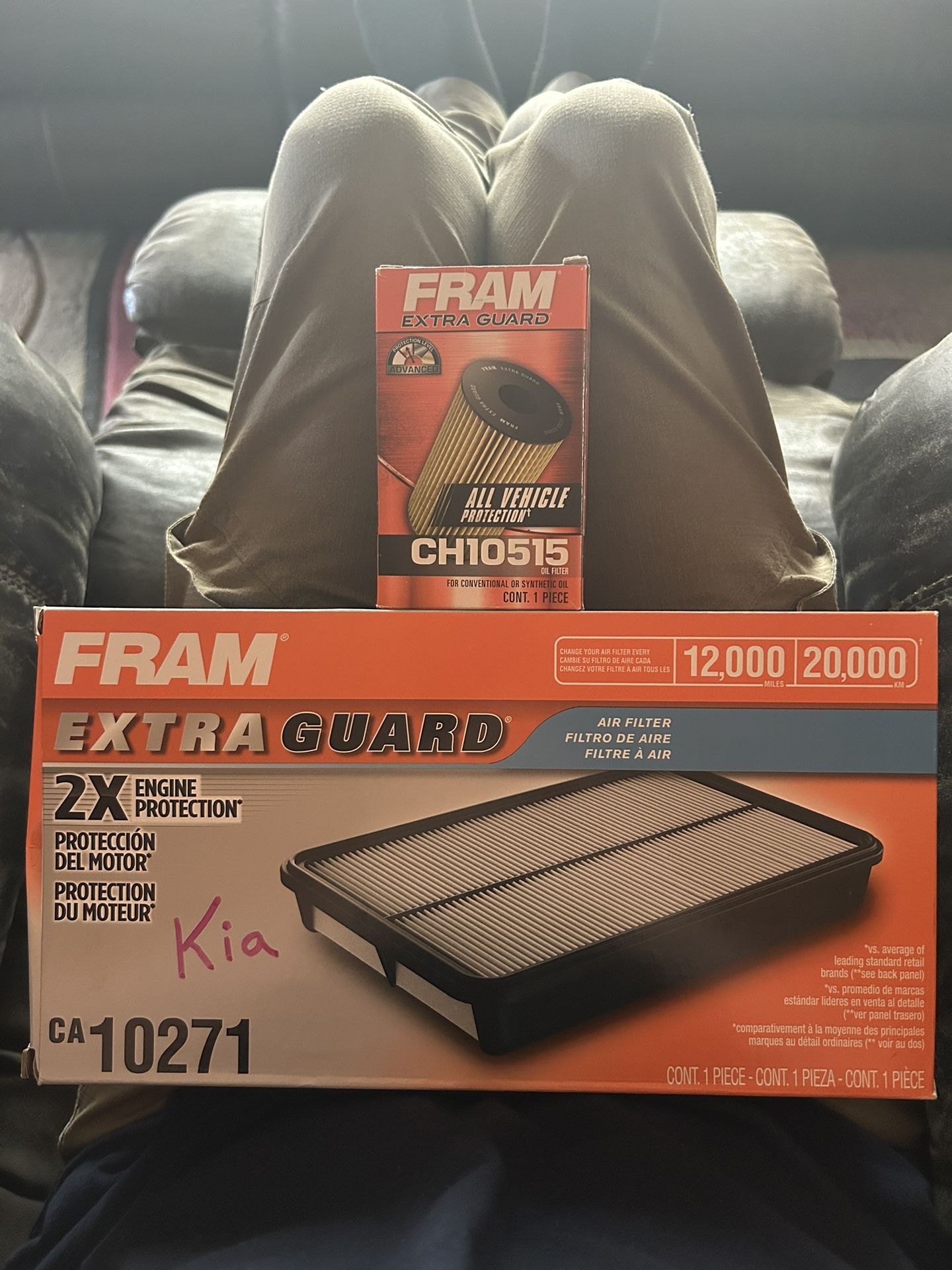 Fram Oil Filter & Air Filter