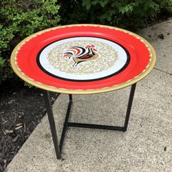 Decorative 2-piece Metal Table