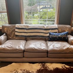 Leather Sofa / Couch Originally $1,600.
