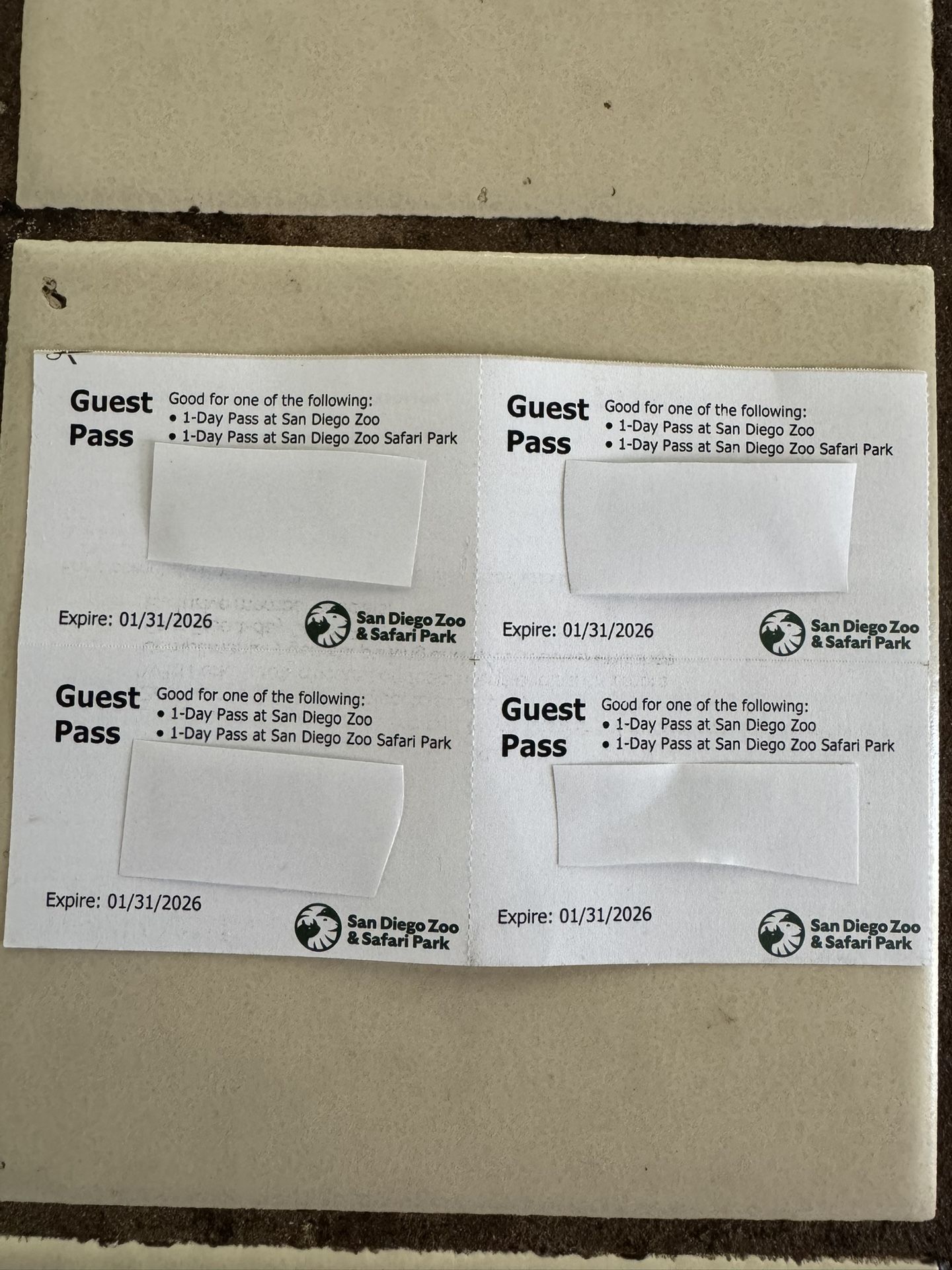 4 Zoo Or Wild Animal Park Tickets