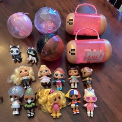 Lot of MGA Entertainment LOL dolls