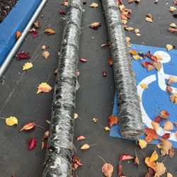 6FTx150FT Chicken Wire Netting 2IN Galvanized + 30 8ft T-Post 